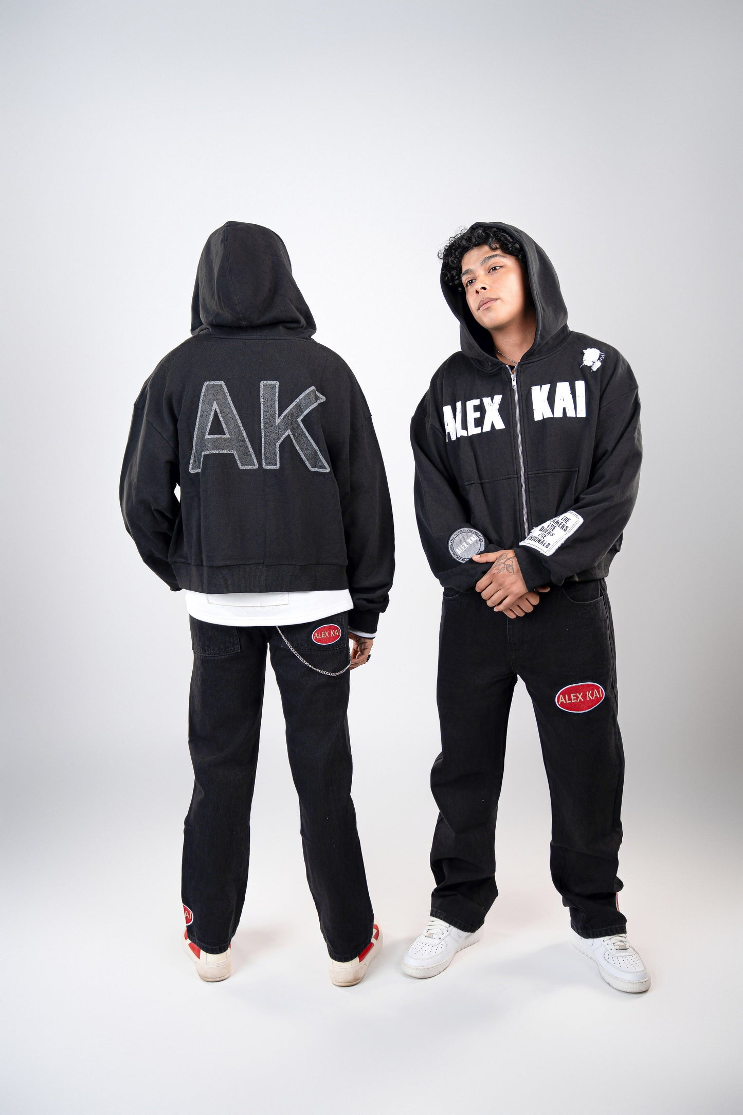 Alex Kai Black Denim Jeans AlexanderKai