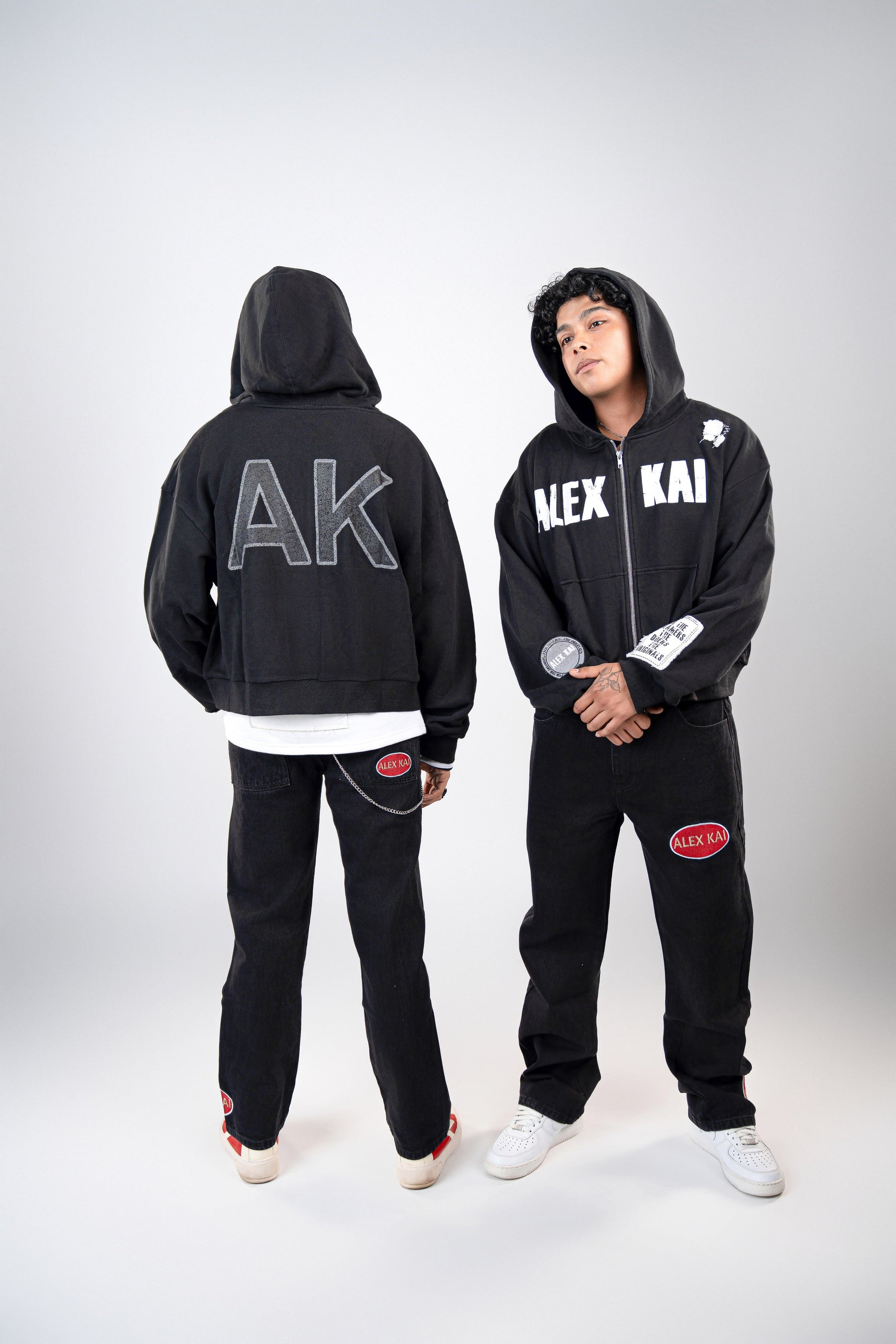 Alex Kai Black Denim Jeans AlexanderKai